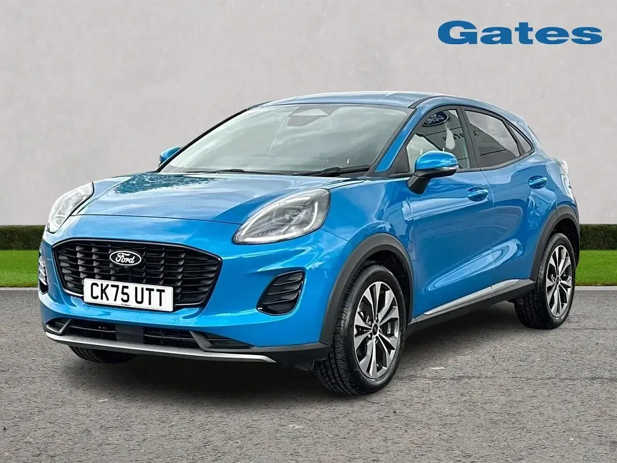 Used Ford Puma Titanium 125 HP (91 kW) 2025 Blue SUV