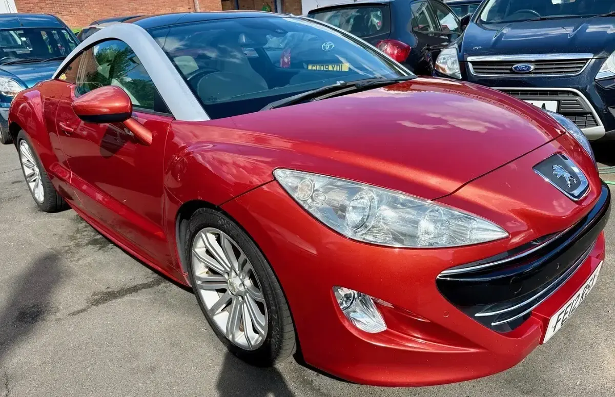 Used Peugeot RCZ GTi 163 HP (119 kW) 2012 Red Coupe