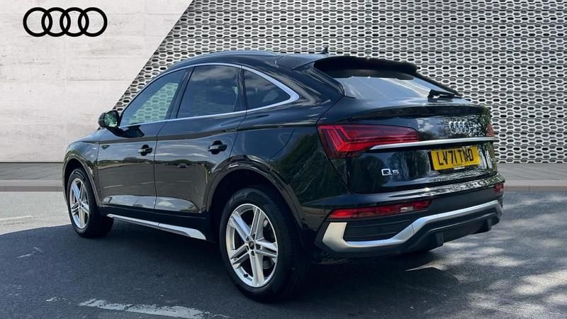 Begagnad Audi Q5 S-Line 204 HK (150 kW) 2021 Svart SUV