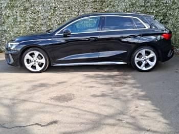 Used Audi A3 S-Line 150 HP (110 kW) 2023 Black Sedan