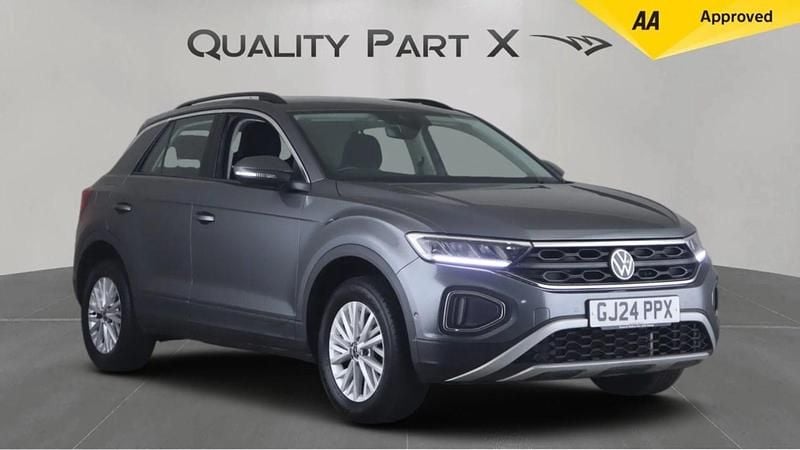 Grey Used 2024 VW T-Roc Life SUV | £17,979 (Good price) - Image 1/4