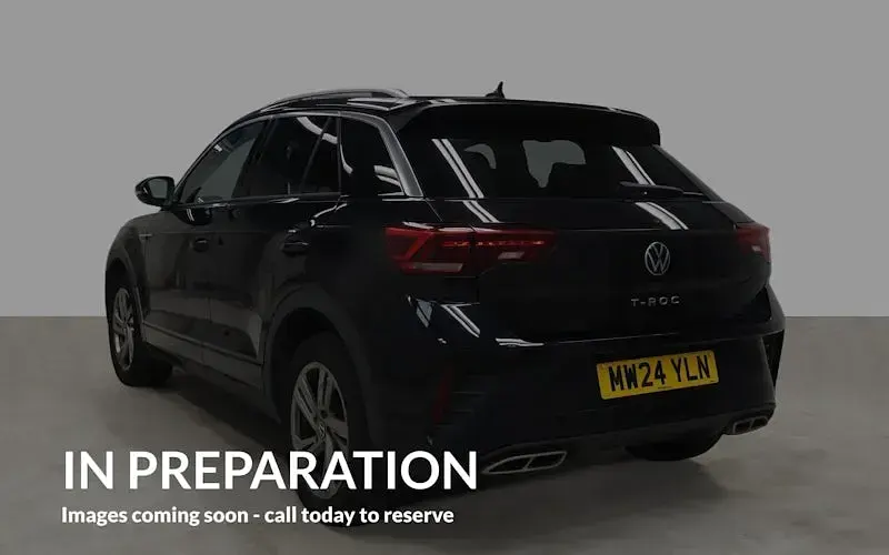 Used VW T-Roc R-line 150 HP (110 kW) 2024 Black SUV