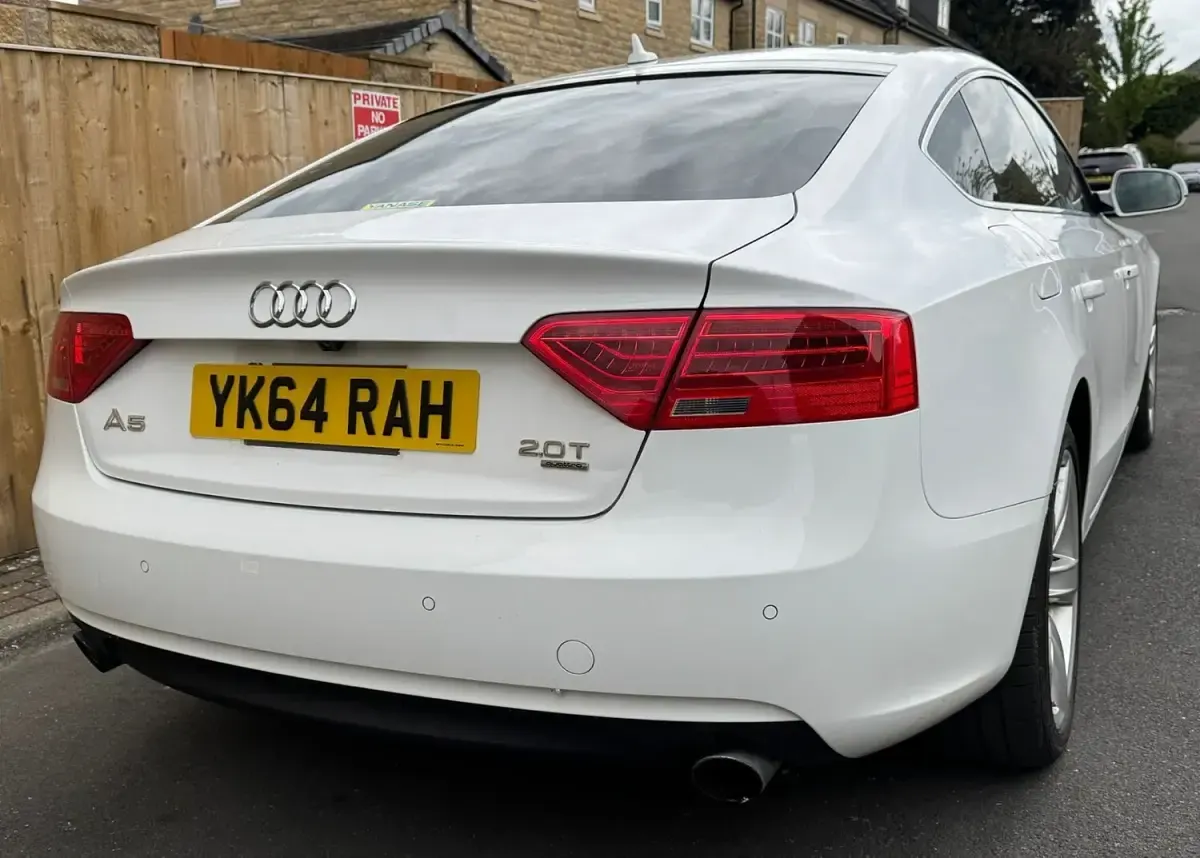 Used Audi A5 225 HP (165 kW) 2014 White Coupe
