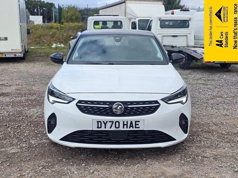 Used Vauxhall Corsa Elite 100 HP (73 kW) 2020 White Hatchback