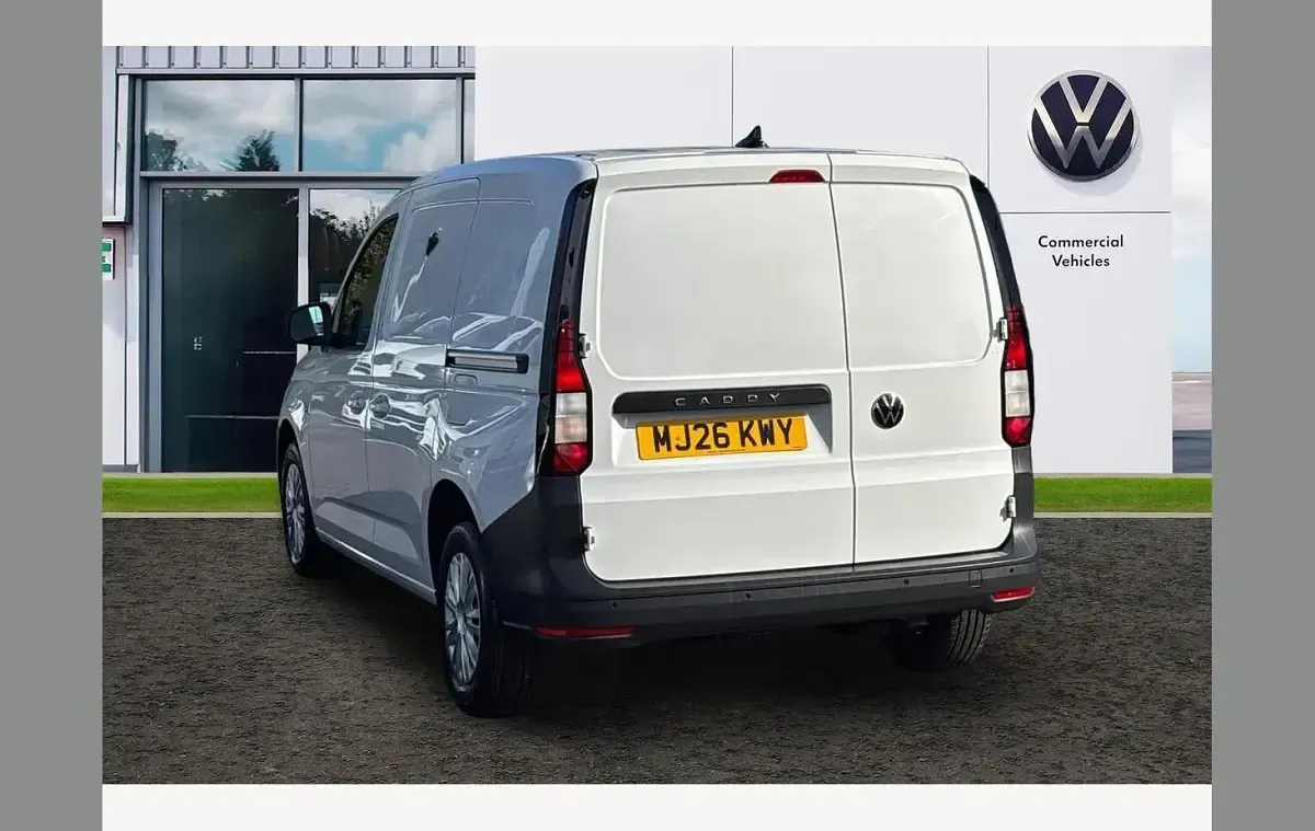 New VW Caddy Business 101 HP (74 kW) 2026 White MPV