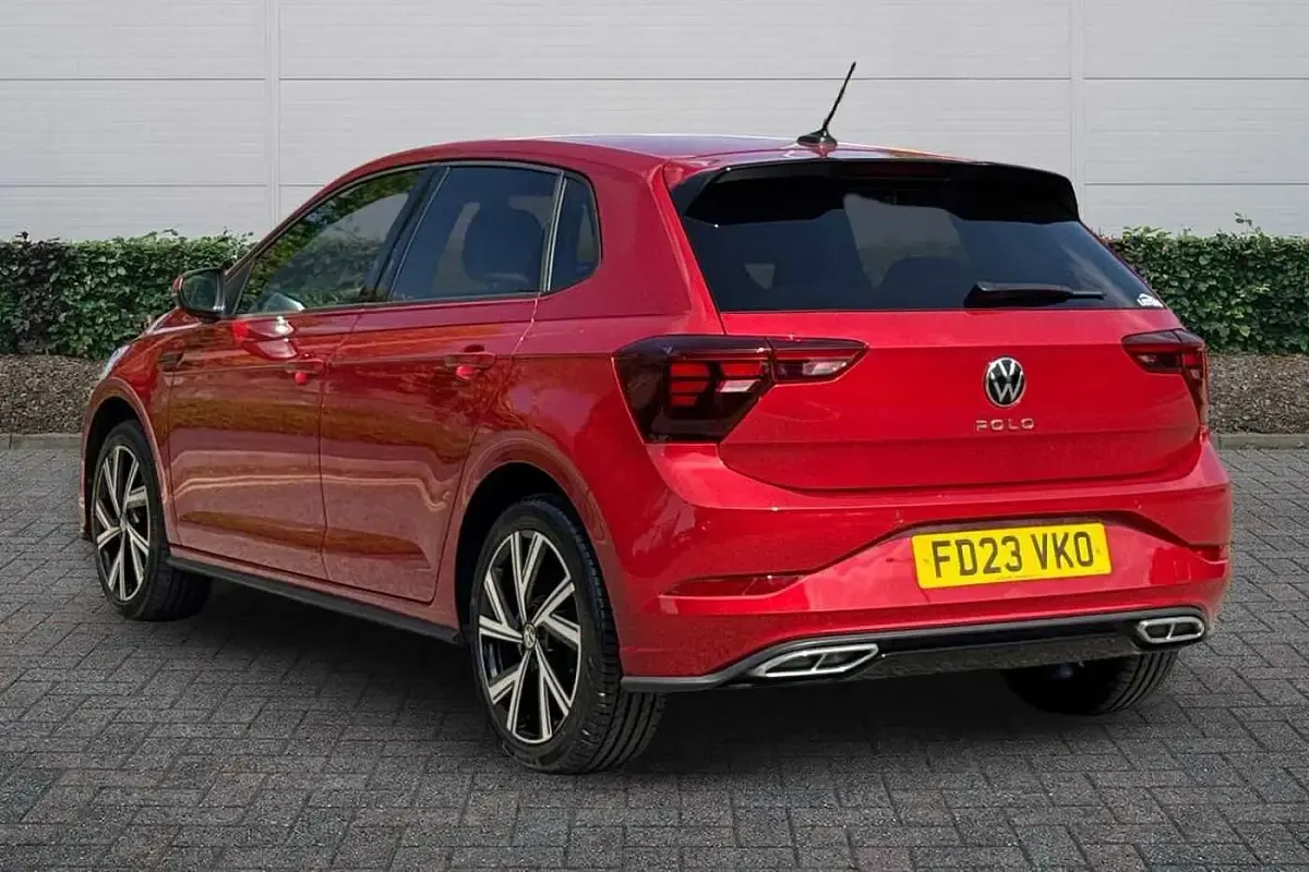 Used VW Polo R-line 2023 Red Hatchback