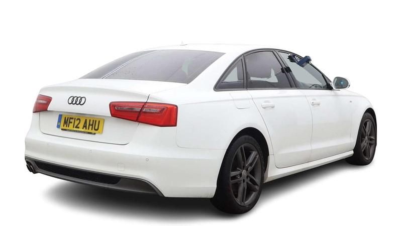 Used Audi A6 S-Line 2012 White Sedan