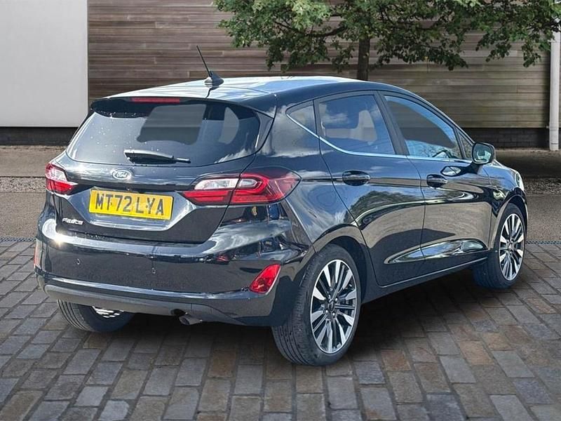 Used Ford Fiesta Titanium X 100 HP (73 kW) 2023 Black Hatchback