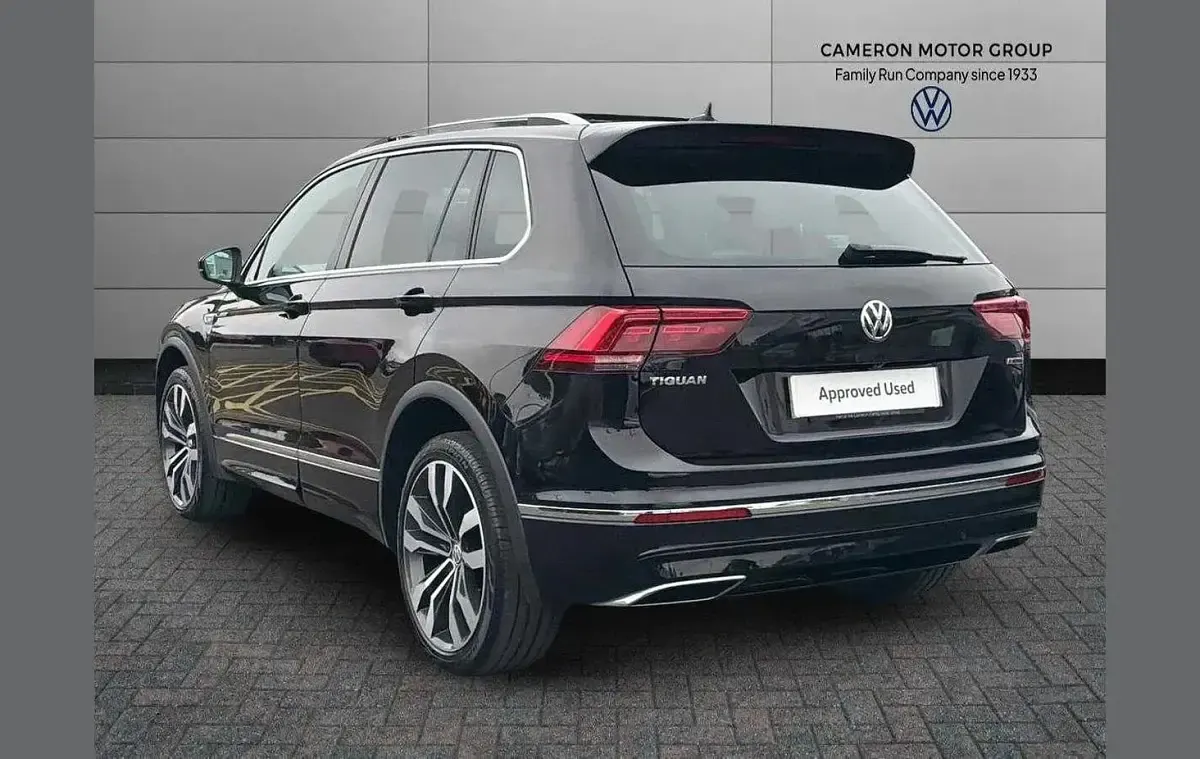 Used VW Tiguan R-line 230 HP (169 kW) 2020 Black SUV