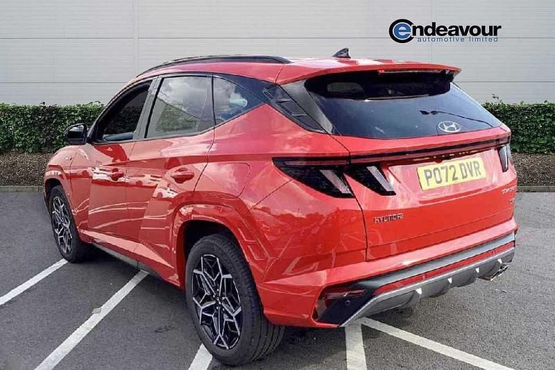 Used Hyundai Tucson N Line 230 HP (169 kW) 2023 Red SUV