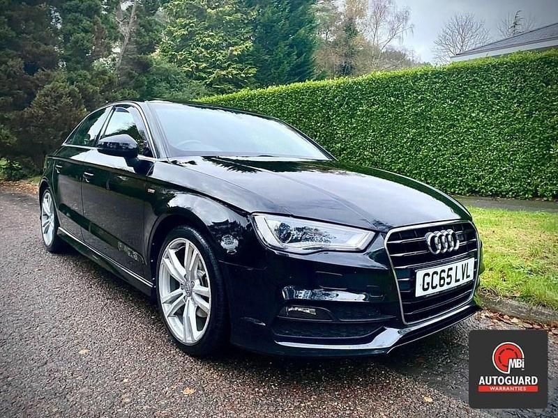 Black Used 2016 Audi A3 S-Line Sedan | £8,800 (Fair price) - Image 1/4