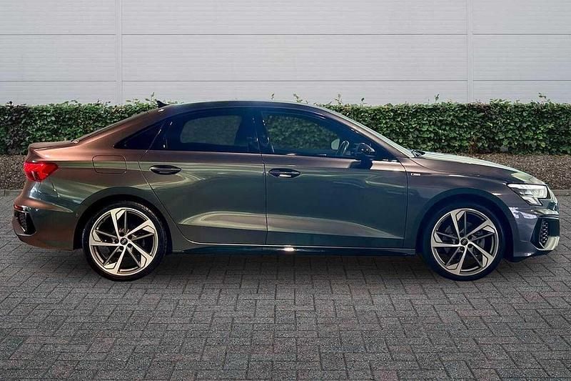 Used Audi A3 Black Edition 147 HP (108 kW) 2023 Grey Sedan