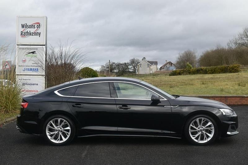 Used Audi A5 Sportback Sport 161 HP (118 kW) 2020 Black Hatchback