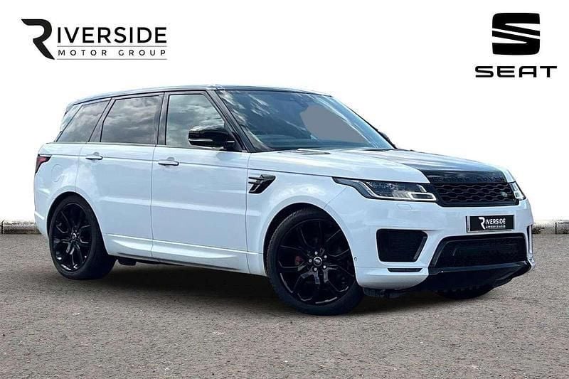 Fuji white Used 2019 Land Rover Range Rover Sport Autobiography Dynamic SUV | £33,990 (Fair price) - Image 1/4