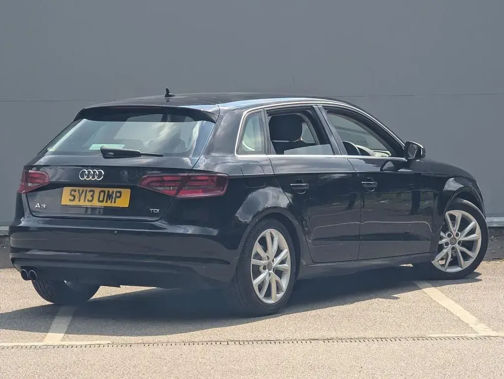 Used Audi A3 Sportback Sport 2013 Black Hatchback