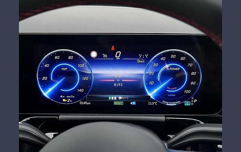 Used Mercedes EQA250+ AMG line 139 kW (190 HP) 2024 Black SUV