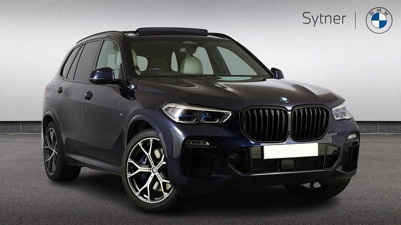 Used BMW X5 M Sport 389 HP (286 kW) 2020 Blue SUV