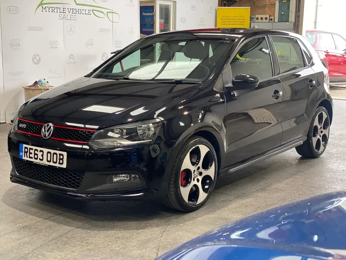Used VW Polo GTI 180 HP (132 kW) 2013 Black Hatchback