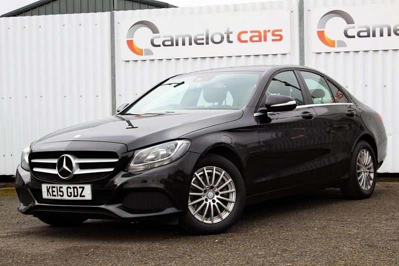 Used Mercedes C220 SE 2015 Black Sedan