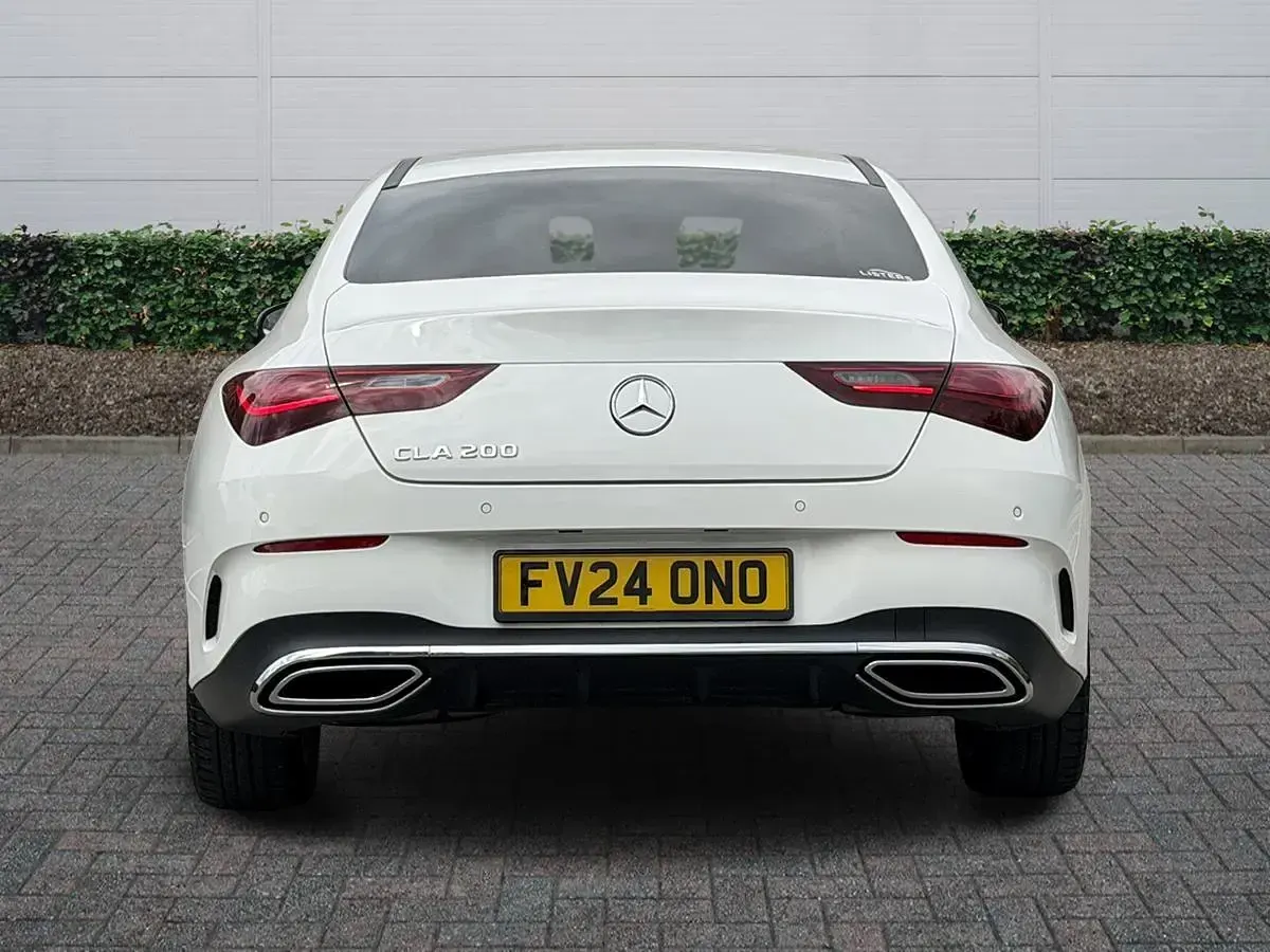 Used Mercedes CLA200 Executive 2024 White Coupe