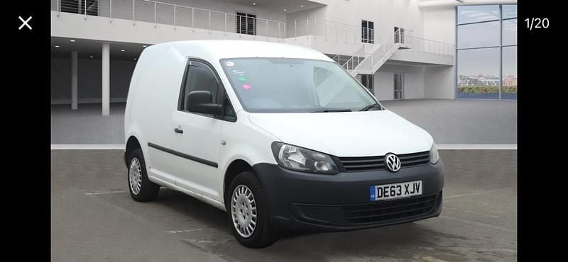 Begagnad VW Caddy Startline 102 HK (75 kW) 2013 Vit Minibuss