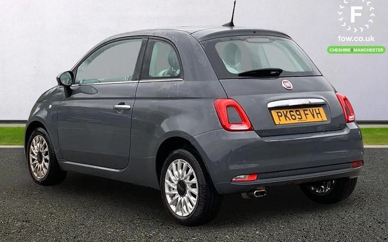 Usado Fiat 500 Lounge 69 HP (50 kW) 2019 Cinzento Citadino