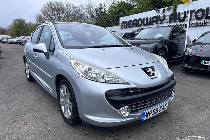 Used Peugeot 207 Premium 90 HP (66 kW) 2008 Silver Hatchback