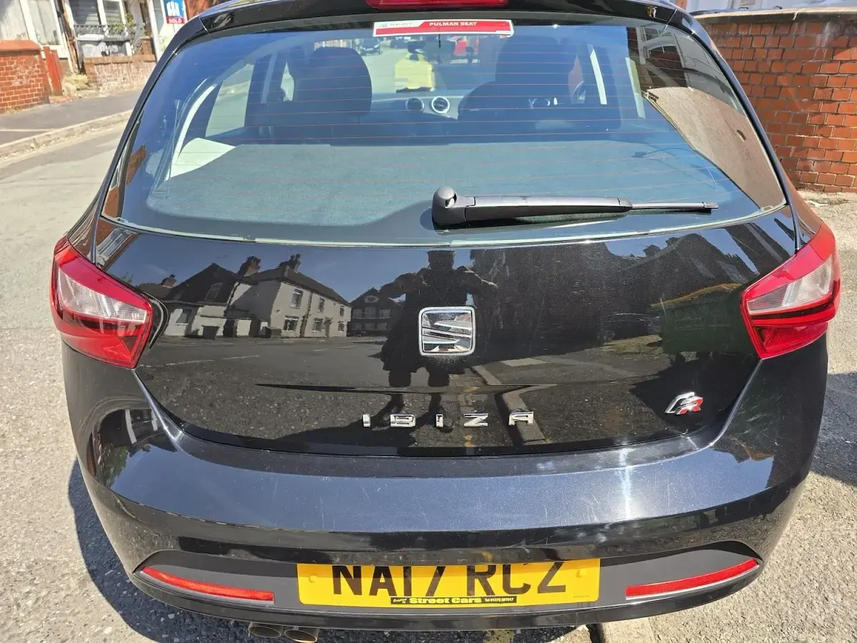 Used Seat Ibiza FR 90 HP (66 kW) 2017 Black Hatchback