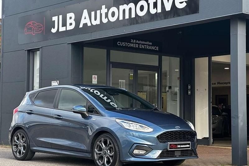 Used Ford Fiesta ST-Line 125 HP (91 kW) 2019 Blue Hatchback