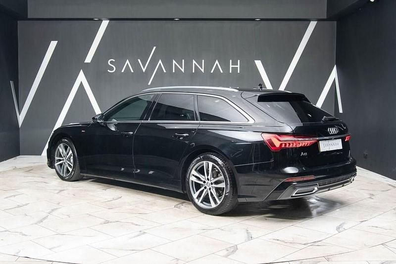 Used Audi A6 S-Line 204 HP (150 kW) 2019 Black Estate