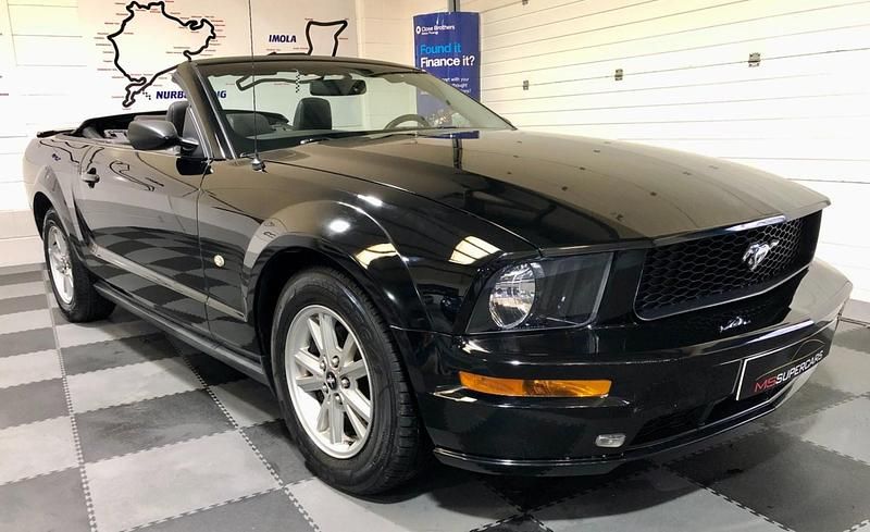 Used Ford Mustang Convertible 2015 Black Cabriolet