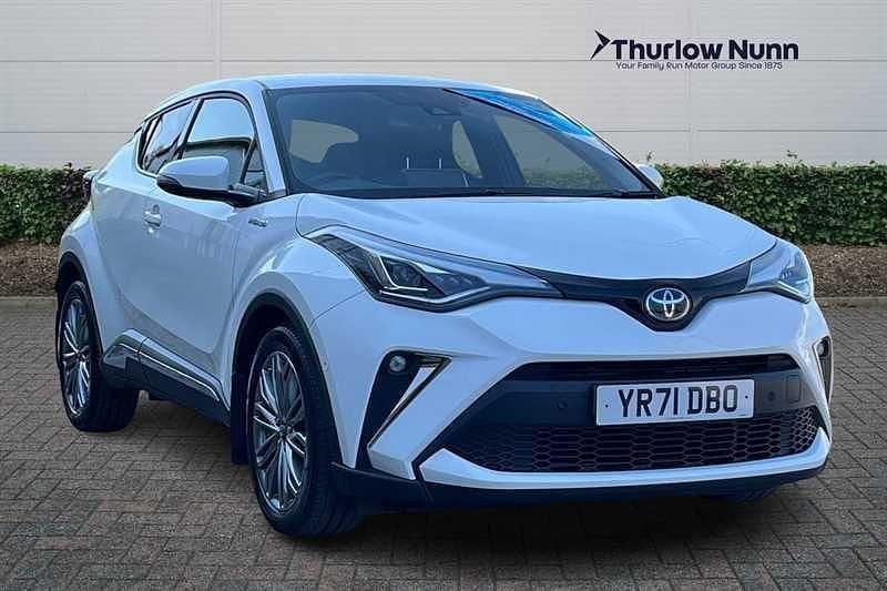 White Used 2021 Toyota C-HR SUV | £19,000 (Good price) - Image 1/4