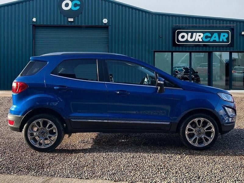 Used Ford Ecosport Titanium 125 HP (91 kW) 2019 Blue SUV