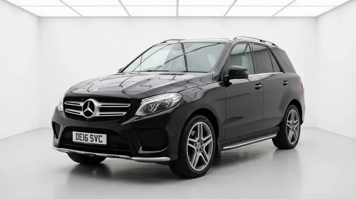 Used Mercedes GLE350 AMG line 258 HP (189 kW) 2016 Black SUV