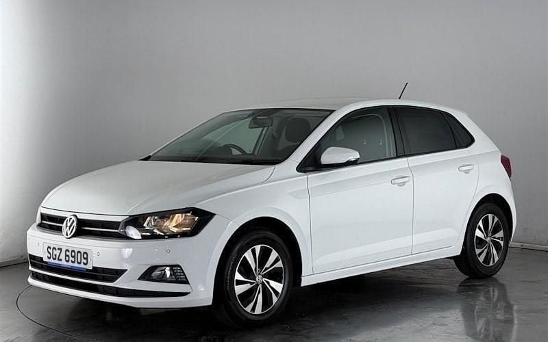 Used VW Polo Match 80 HP (58 kW) 2020 White Hatchback