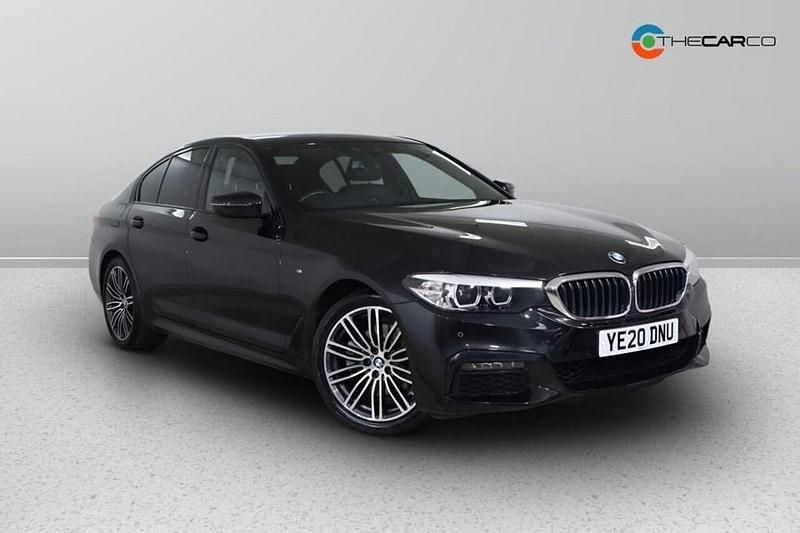 Black Used 2020 BMW 520 M Sport Sedan | £23,975 (Fair price) - Image 1/1