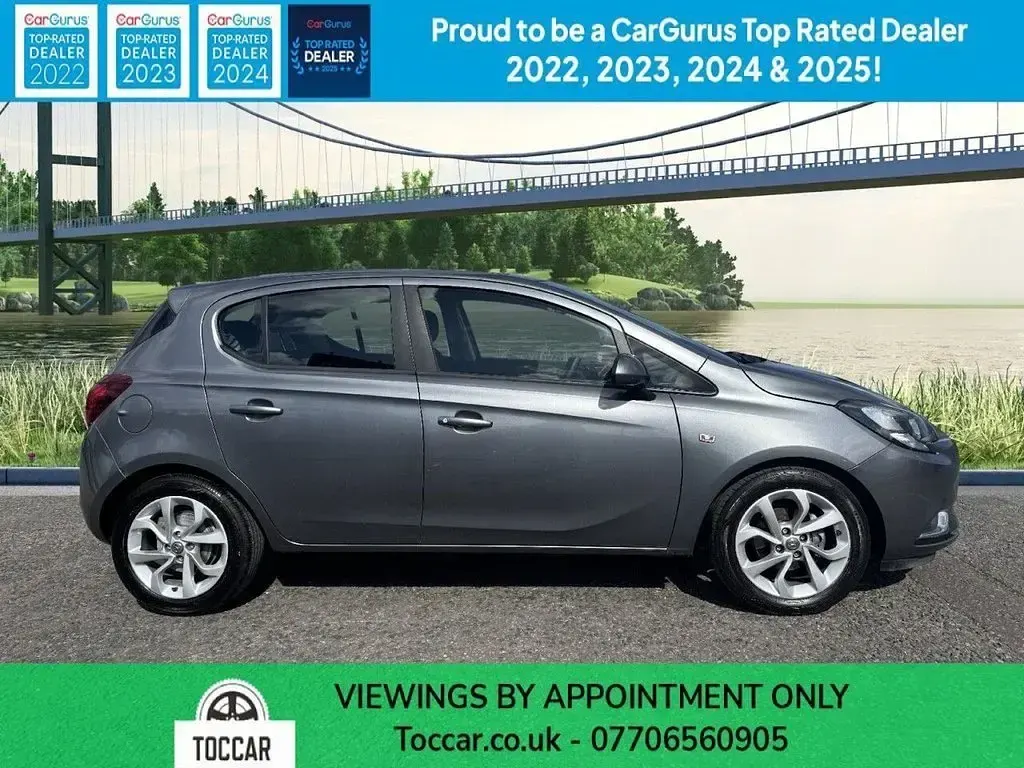 Used Vauxhall Corsa SRi 90 HP (66 kW) 2018 Grey Hatchback