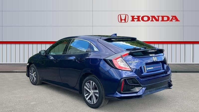 Used Honda Civic SE 126 HP (92 kW) 2020 Blue Hatchback