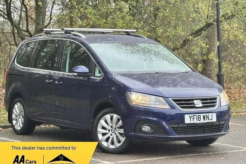 Blue Used 2018 Seat Alhambra SE MPV | £16,995 - Image 1/1