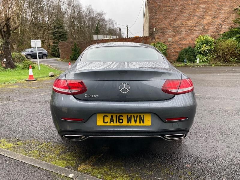 Used Mercedes C200 184 HP (135 kW) 2016 Grey Coupe
