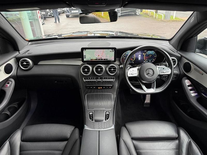Used Mercedes GLC300 AMG line 245 HP (180 kW) 2021 Black SUV