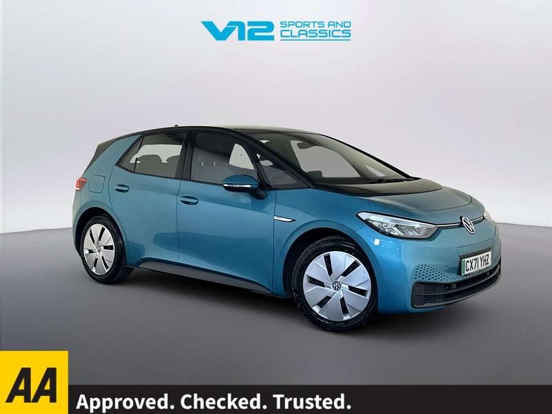 Used VW ID.3 Pro 106 kW (145 HP) 2022 Blue Hatchback