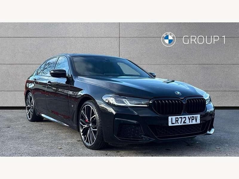 Black Used 2022 BMW 520 M Sport Sedan | £29,975 (A bit pricey) - Image 1/4