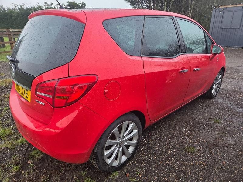 Used Vauxhall Meriva 2012 Red MPV