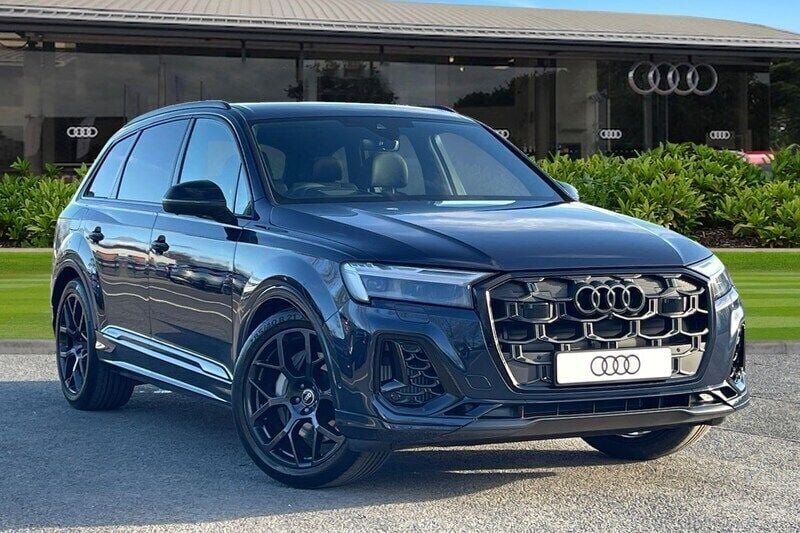 Blue New 2025 Audi Q7 Black Edition SUV | £67,495 (Super price) - Image 1/4