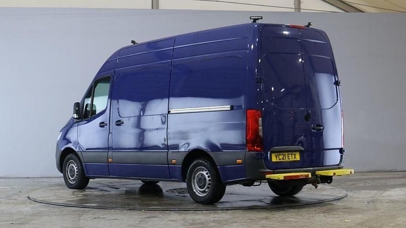 Used Mercedes Sprinter Progressive 148 HP (108 kW) 2021 Blue Van