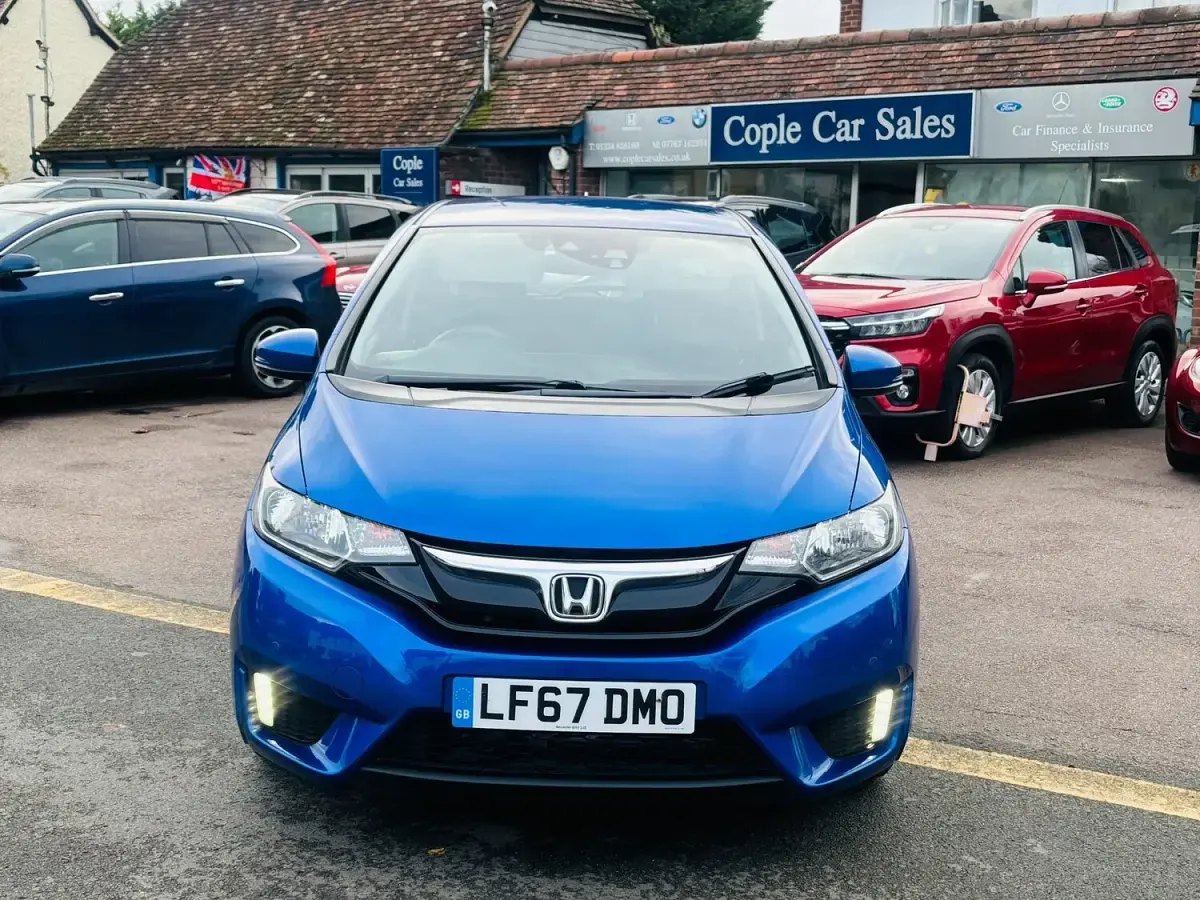 Used Honda Jazz SE 102 HP (75 kW) 2017 Blue Hatchback