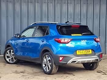 Used Kia Stonic GT-Line 118 HP (86 kW) 2023 Blue SUV