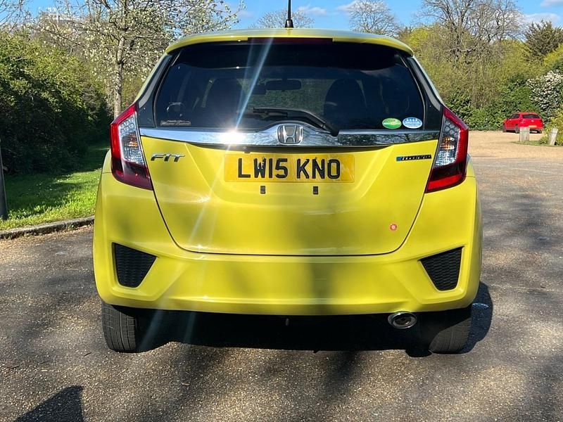 Used Honda Jazz 2015 Yellow Hatchback