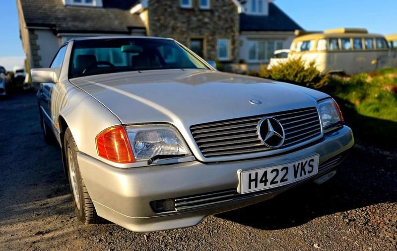 Used Mercedes SL500 1991 Silver